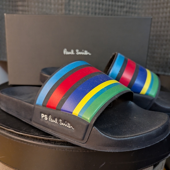 Paul Smith Other - Paul Smith Multicolor Slide Sandals